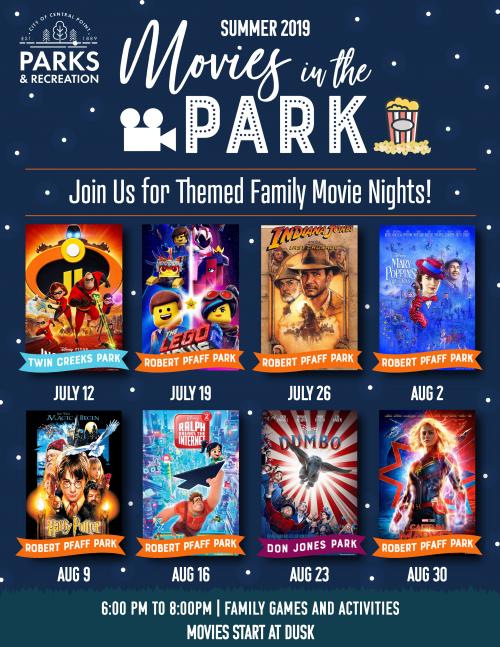 Movies in the Park | Central Point Oregon